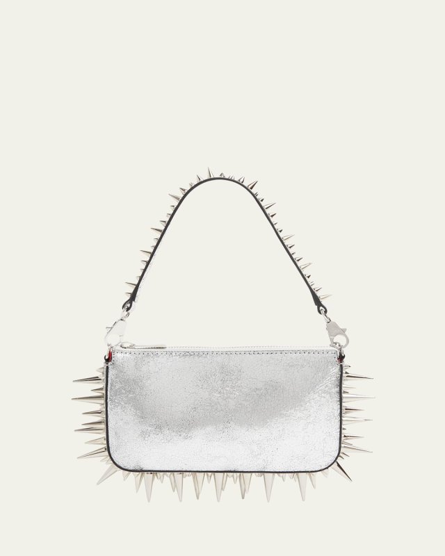 Loubila Mini Spike Metallic Shoulder Bag